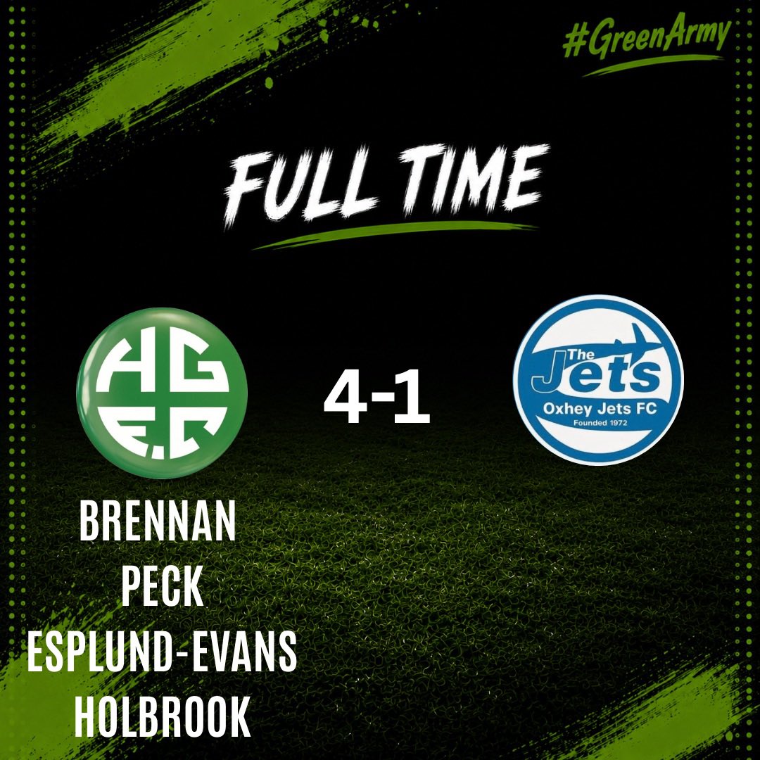 HolmerGreenFC_'s tweet photo. FULL TIME: Holmer Green 4-1 Oxhey Jets https://t.co/9pZFs4eLHg