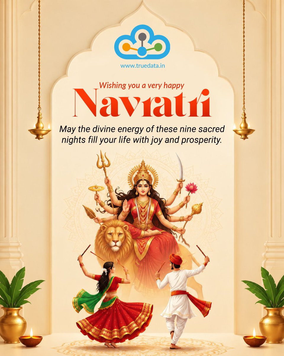 truedata1's tweet photo. ✨🙏 May the divine energy of these nine sacred nights fill your life with joy, happiness, and prosperity. 🌸🪔💫

https://t.co/sCALXEF1Ic

#truedata #navratri #navratrispecial #garba #india #durgapuja #mumbai #jaimatadi #durga #festival #dandiya #garbanight #garbalover #hinduism https://t.co/RWY9Q56jh2