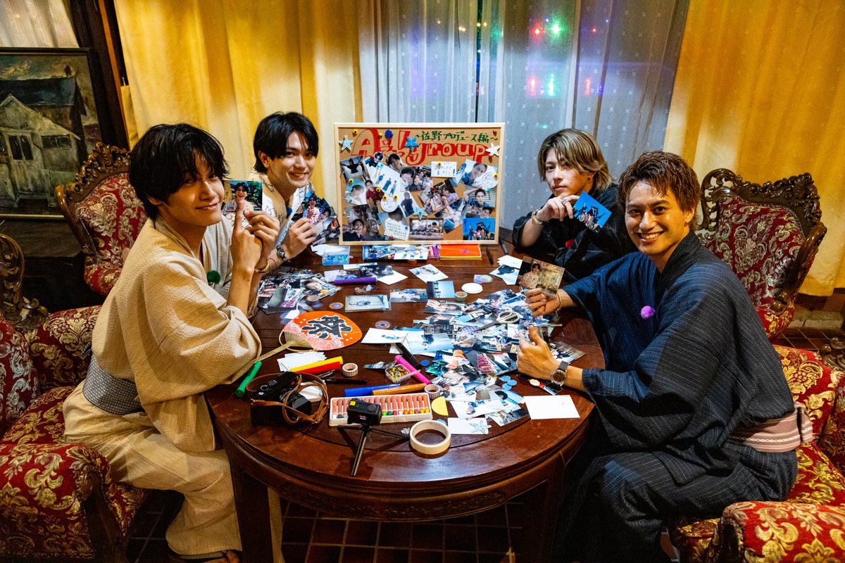TVGweb's tweet photo. 「もっとAぇ!旅いきますねん」
ついに“佐野祭り”がスタート🎆

佐野晶哉プロデュースの神奈川旅
第3回がTELASAで配信💚
浴衣姿の4人が夏祭りを満喫

思い出のコルクボードを作成📸
末澤誠也も完成に大喜び
「これからも思い出を残していこう」

https://t.co/kdTsHAdg6G

#あっちこっちAぇǃ https://t.co/RWPi8XEtBL