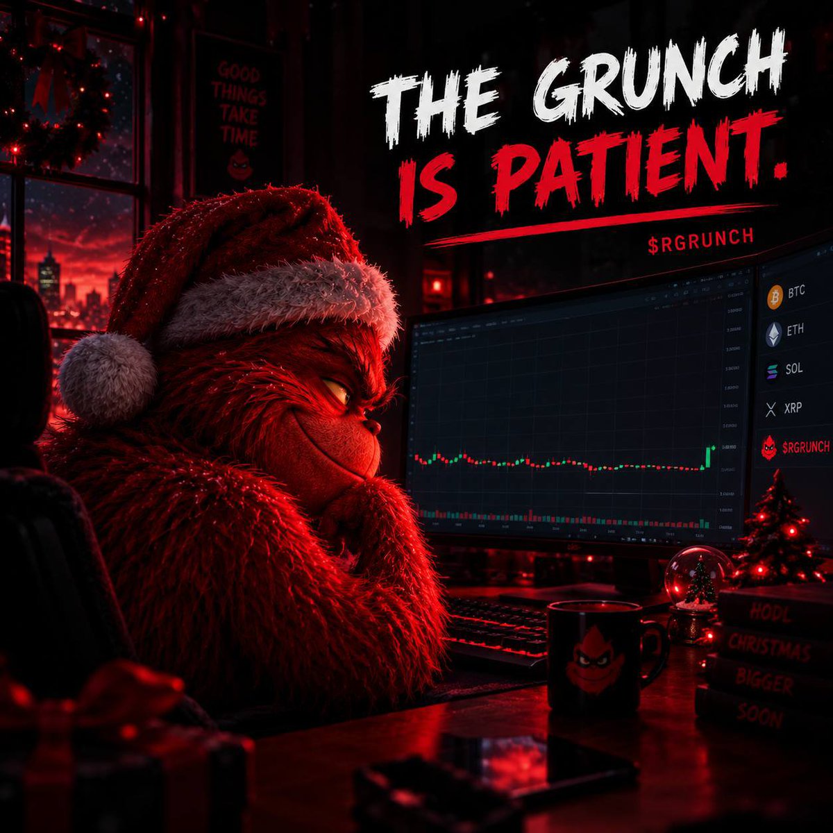 Dapenzzi01's tweet photo. @bruca A Christmas countdown is more fun when there's a little trouble waiting at the end. 👀🔴
Red Grunch has the community has a story to build around it.
Keep $RGRUNCH on your radar.
X: @RedGrunch Tg: https://t.co/gZGi0j5JMY Ca: DBGwTs13jQaCnTmDBFaRuLAQbuPziZBdP2qBXFWvpump
#Solana https://t.co/P2KD4RCyfI