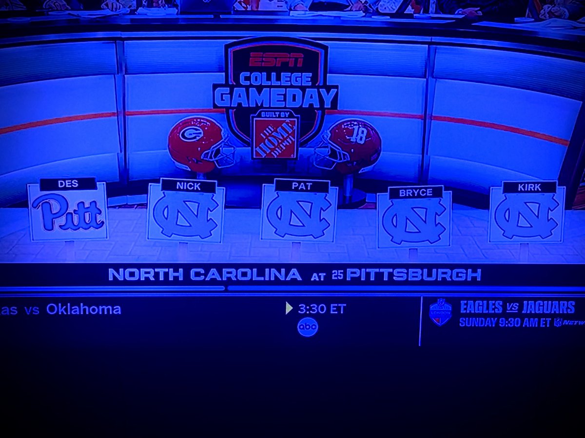 euphoradise's tweet photo. @CollegeGameDay I’m not even gonna wait for the result, and it’s close enough for me! 🤣You’re worried about @CoachDuzzPittFB ? Did YINZ forget about Iron Mike?! …and it’s on @espn smh #H2P #Ditka 🙏🏼 https://t.co/wdHcLDRyHH