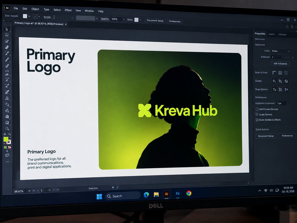 krevahub's tweet photo. A brand is more than a logo. It’s what makes people remember and trust your business.

Need a strong brand identity? DM me “BRANDING” to get started.

#BrandIdentity #Branding #Graphics #GraphicsDesign https://t.co/dEyFI84VzS