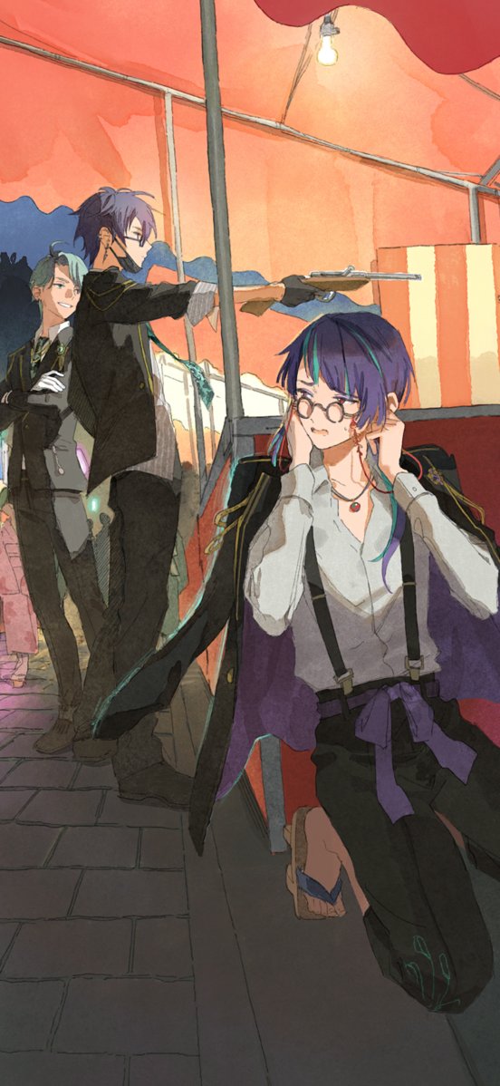 idiayume67's tweet photo. Funfact outside of panel cards zenji and jiro only have one card appearance together! https://t.co/npcHkibo3h