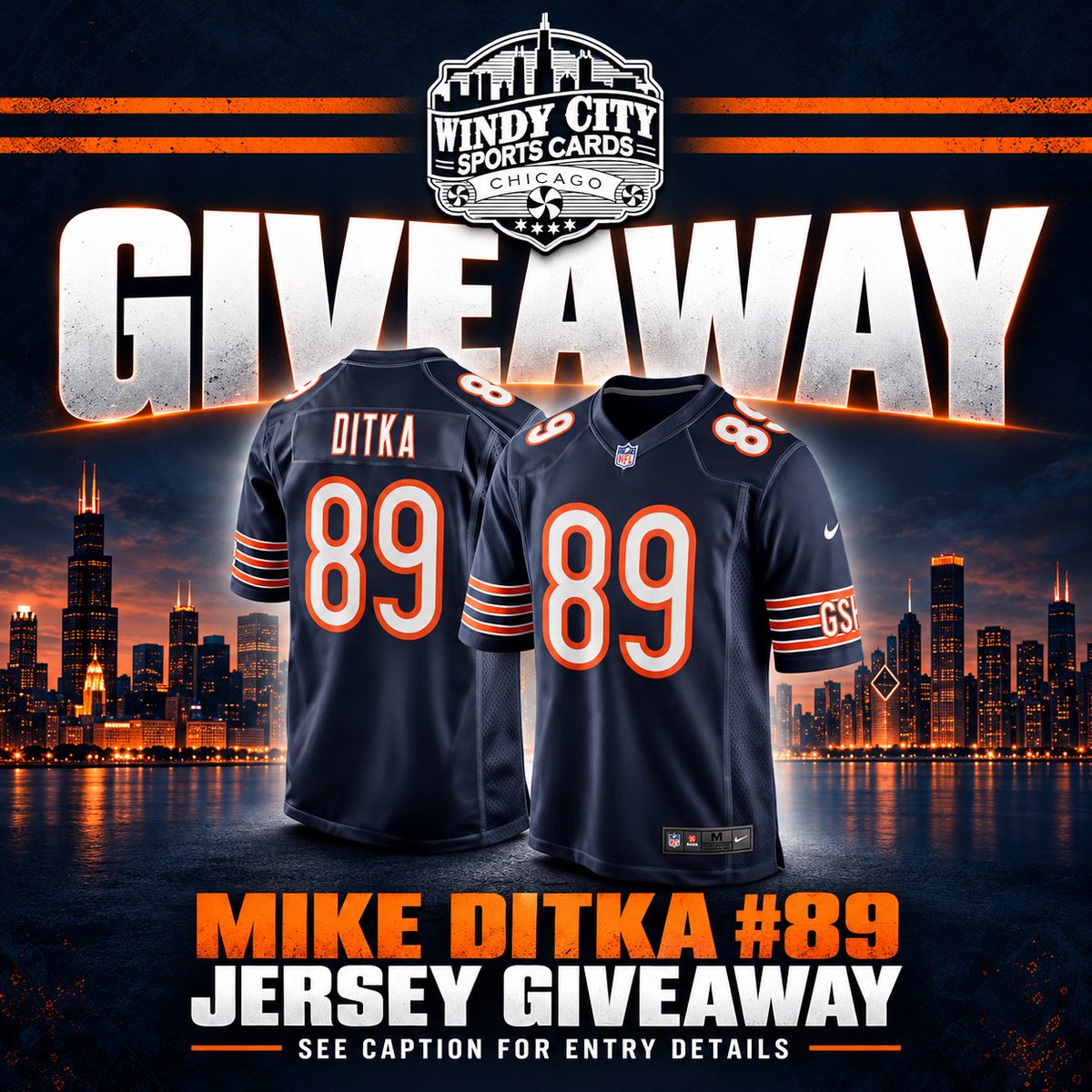 312SportsCards1's tweet photo. This one’s for Da Coach. 🐻⬇️

In honor of Mike Ditka, 3️⃣ winners will each receive a Mike Ditka jersey.

To enter: LIKE + RT ✅

Rest easy, Coach. Forever a Chicago legend. 🕊️ https://t.co/3jRR8vqwBZ