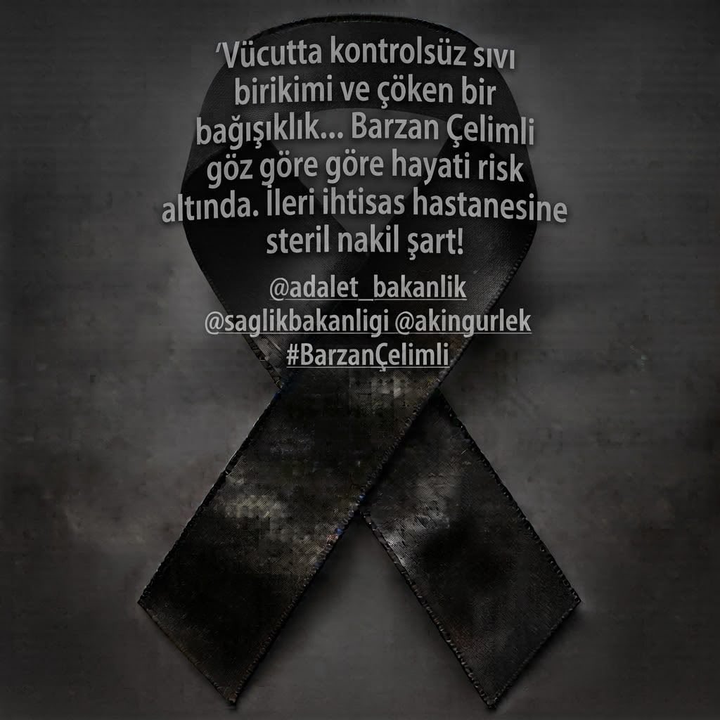 sibelclmli's tweet photo. Barzan Çelimli için her an enfeksiyon ve ölüm riski! Odasız, kalabalık ve hijyensiz ortamda, günde tek doktor muayenesiyle hayata tutunamaz. Ses olun! 
#BarzanÇelimli
@akingurlek @adalet_bakanlik @saglikbakanligi https://t.co/9AGK7adJF0