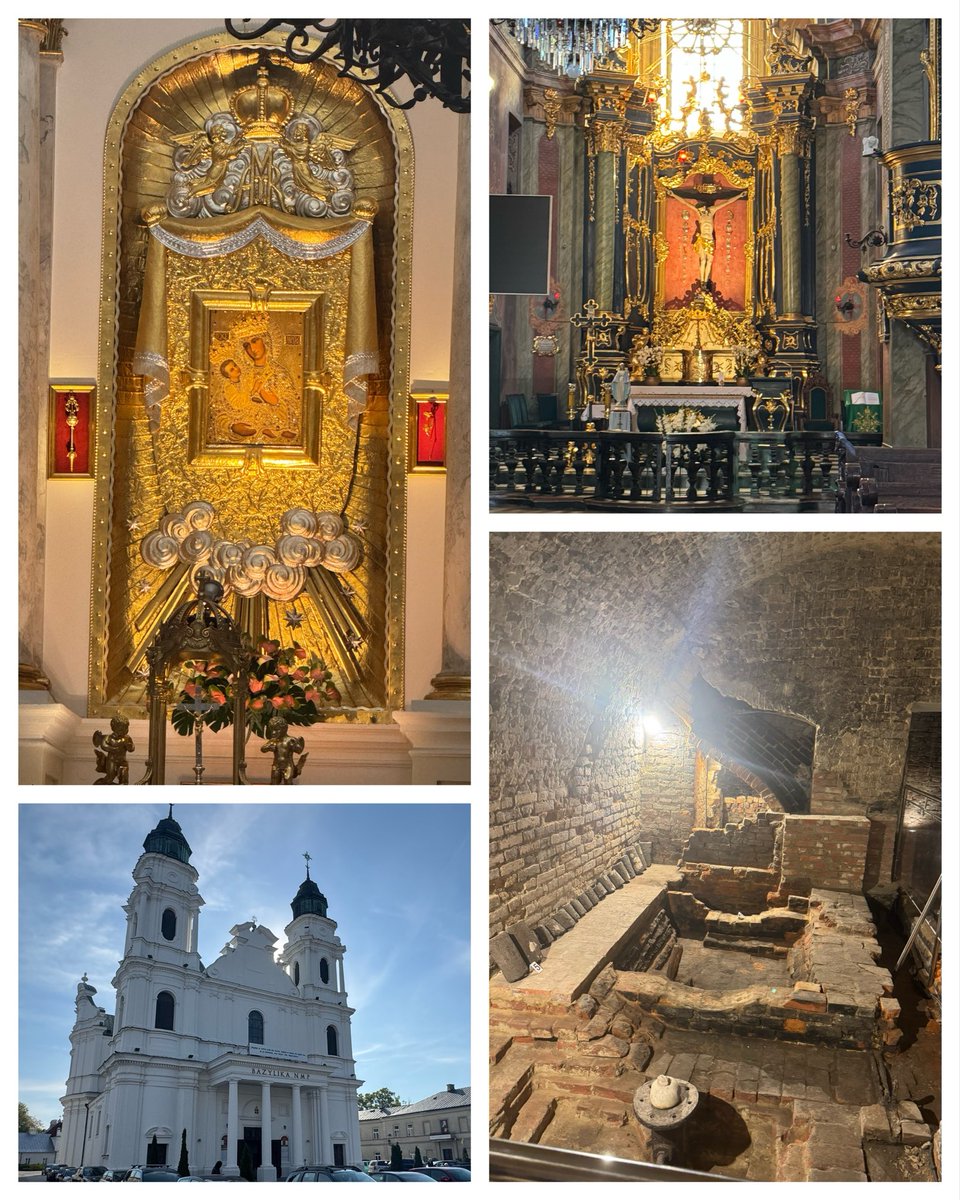 Wer_Chmiela's tweet photo. 🇵🇱Kongres Młodych v3 @nowaPLorg w Chełmie był też niezwykłą okazją do docenienia skarbów Lubelszczyzny, a szczególnie @MiastoChelm ze świetnym Gospodarzem - Prezydentem @Jakub_Banaszek!👏🏻Sanktuarium Maryjne na Górze Chełmskiej (Bazylika Kolegiacka) z Cudownym Obrazem MB🙏🏻, a tuż obok miejsca wydarzenia Kościół Rzymskokatolicki pw. Rozesłania Świętych Apostołów. W obu świątyniach można podziwiać https://t.co/HpnqMqcAUR. perły doby późnego baroku wykonania słynnego architekta Pawła Fontany!🏛️W ostatni dzień był też czas zobaczyć podziemne krypty w chwili zadumy.🕯️Piękno Polski Wschodniej!🤩