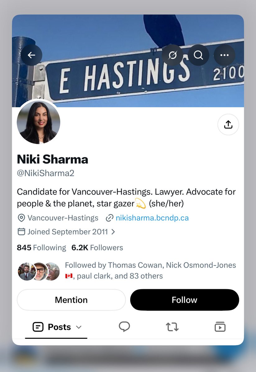 TheBuckYouWill's tweet photo. NIKI SHARMA IS A BROWNIE WHO HATES WHITE PEOPLE.

We deserve a country where elected officials and those seeking election are NOT blatantly anti-white.

FUCK THIS BITCH.

(I am super pissed off that I am learning about this just now. Thanks @KatKanada_TM for exposing this cunt.)