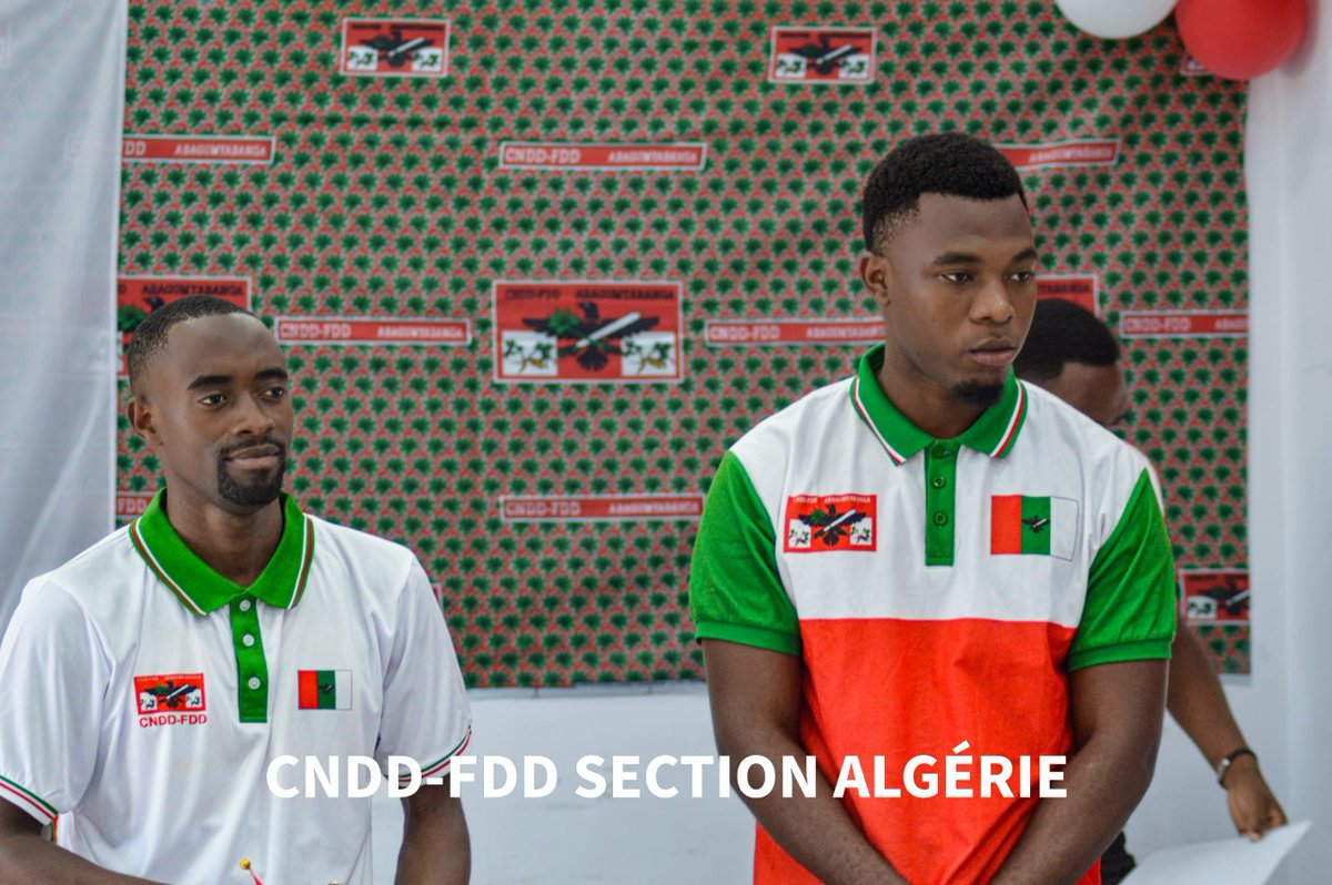 CnddFddAlgerie's tweet photo. Muri iryo koraniro ; haranaguwe hongera haremezwa amategeko agenga abagumyabanga n’imbonerakure bo muri ico gisata. 
Ibikorwa vyaciye bibandaniriza mugutora inzego nshasha zizorongora ico gisata.
MIZERO EVRARD Secrétaire de la Section ;
BUTOYI EMERY Secrétaire Adjoint de la Section ;
IRANKUNDA CHRISTIAN secrétaire du Bureau ;
MURENGUKA SHAKINAH Le chargé de la trésorerie ;
NZOYIHAYA ANSELME Secrétaire Chargé des Affaires Sociales et de la discipline.@CnddFdd @CnddFddAlgerie