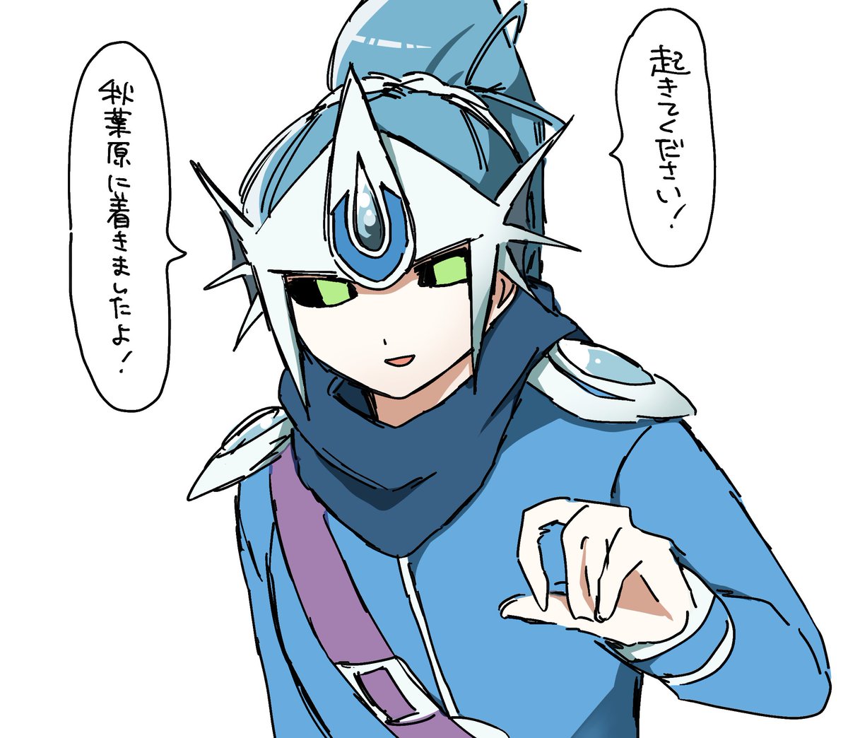ripperoz4's tweet photo. 秋葉原で起こしてくれるフロウくんもいます(マジでフロウくんのことなんだと思ってる) https://t.co/73Z3A2QCLw