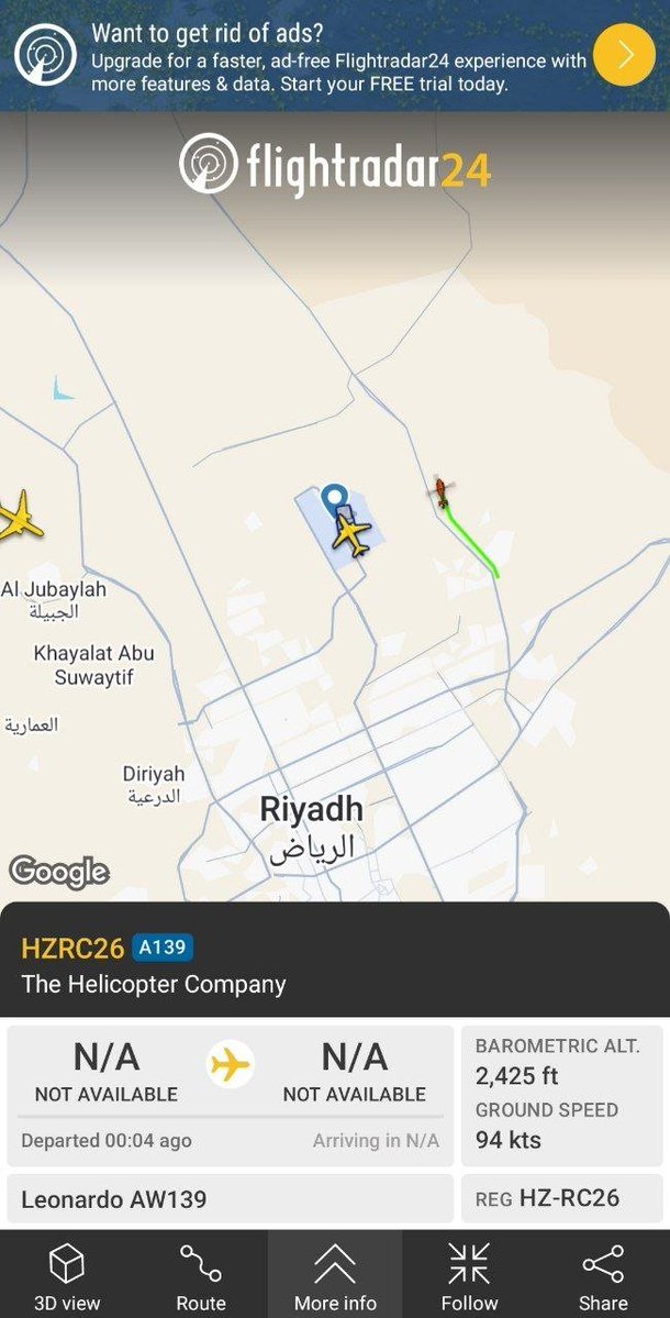 _Ainawie's tweet photo. موقع فلایت رادار 24،

مطار الرياض يتم اخلاؤه بالكامل سيارات
الاسعاف متواجده وهناك انباء عن استهداف
 طائره وموقع للطاقه،

من ناحيه اخرى👇 
 مركز تنسيق العمليات الإنسانية في صنعاء
يعلن عن أستقبال طلبات الإقلاع والهبوط الآمن في مطار الرياض للحالات الإنسانية فقط🙄 https://t.co/7NhHd13ijr
