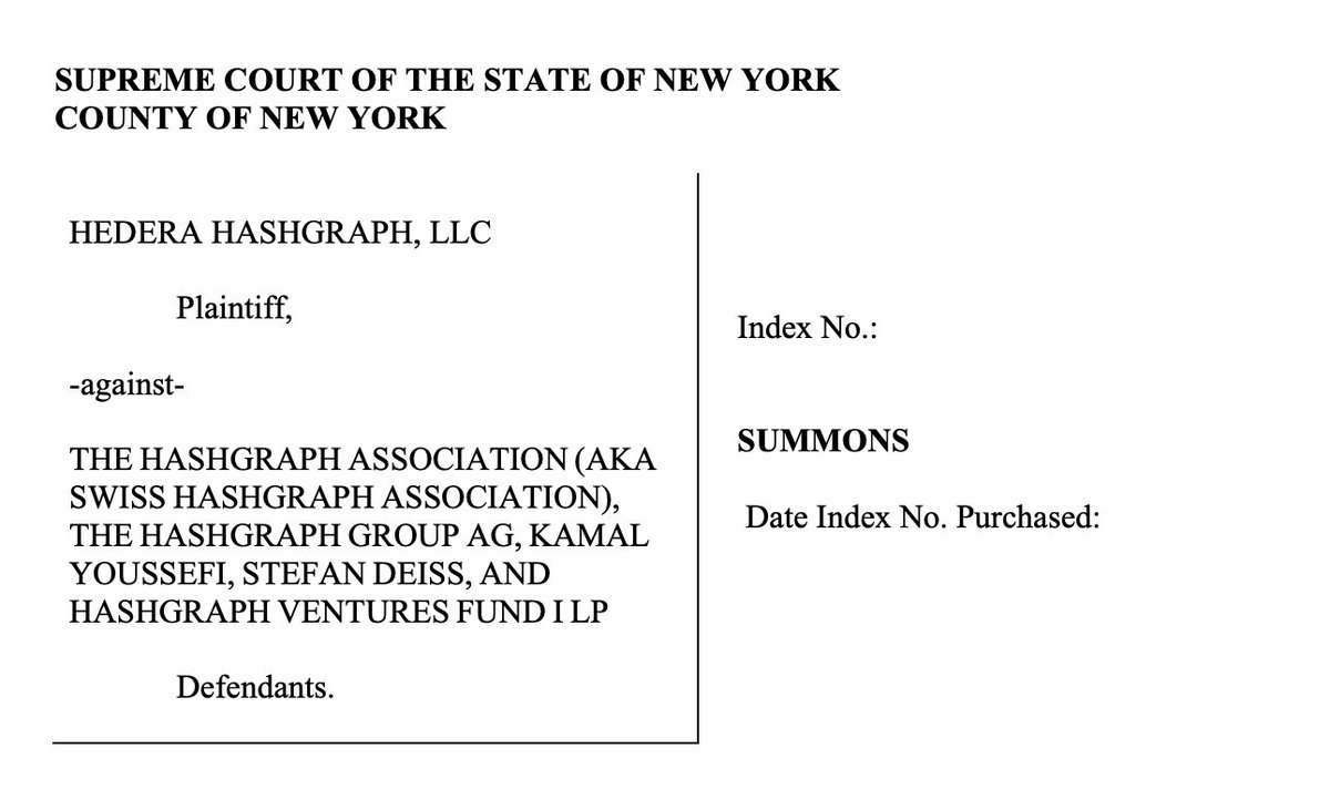 Dagnum_PI's tweet photo. Over $52 million in grants meant to grow the $HBAR network got diverted into a fund controlled by the same executives who ran the grant programs

Hedera is now suing them for it in New York

@itsbrandond broke the filing yesterday https://t.co/mZo9stVFk2