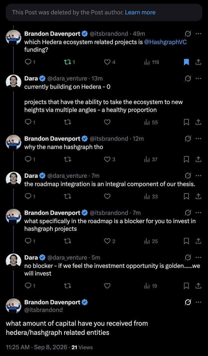 Dagnum_PI's tweet photo. Over $52 million in grants meant to grow the $HBAR network got diverted into a fund controlled by the same executives who ran the grant programs

Hedera is now suing them for it in New York

@itsbrandond broke the filing yesterday https://t.co/mZo9stVFk2