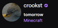 tengrain_'s tweet photo. was this always crookst's stream title or did he just change it? https://t.co/svRD0BsRhF
