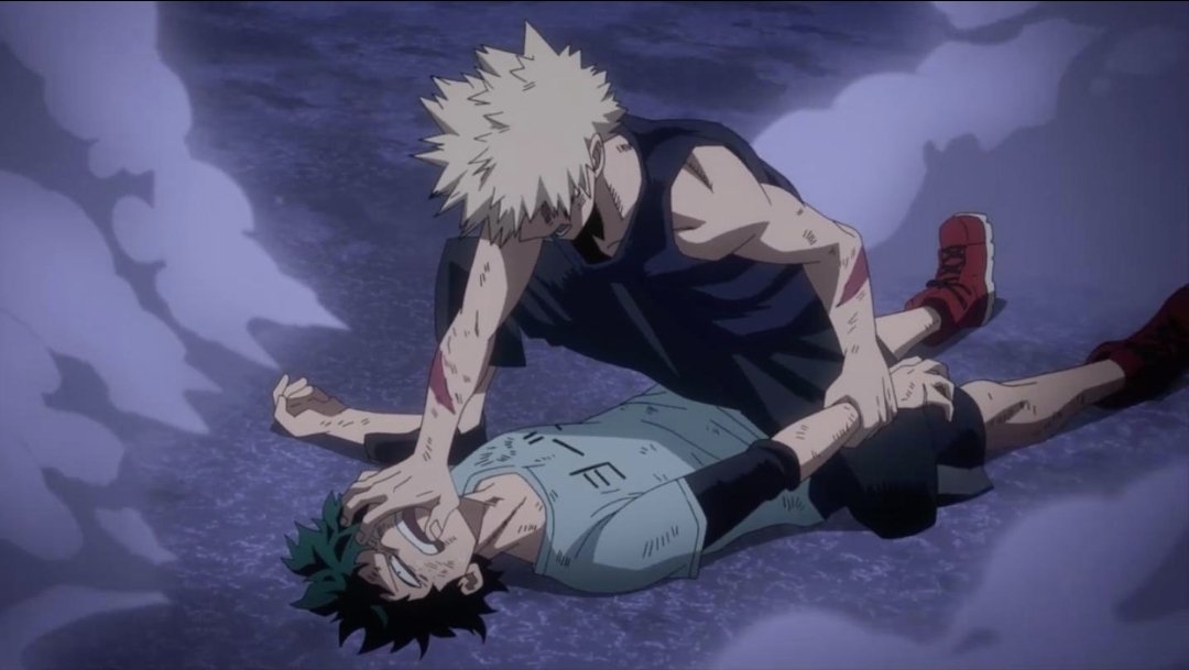 izuukitty's tweet photo. Had they not been interrupted I'm positive they would have kissed right after this scene, the tension was just so high #bkdk https://t.co/DohrNK4ITd