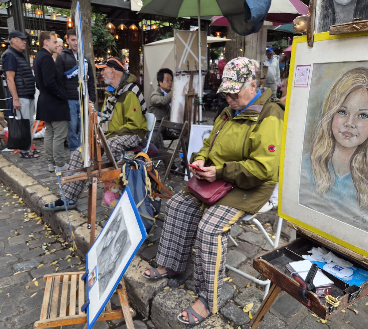 jhzm2000's tweet photo. https://t.co/k0j6cErOVn #schilderend #anwbstel te #placedutertre #montmartre #parijs https://t.co/itUcSxbag6