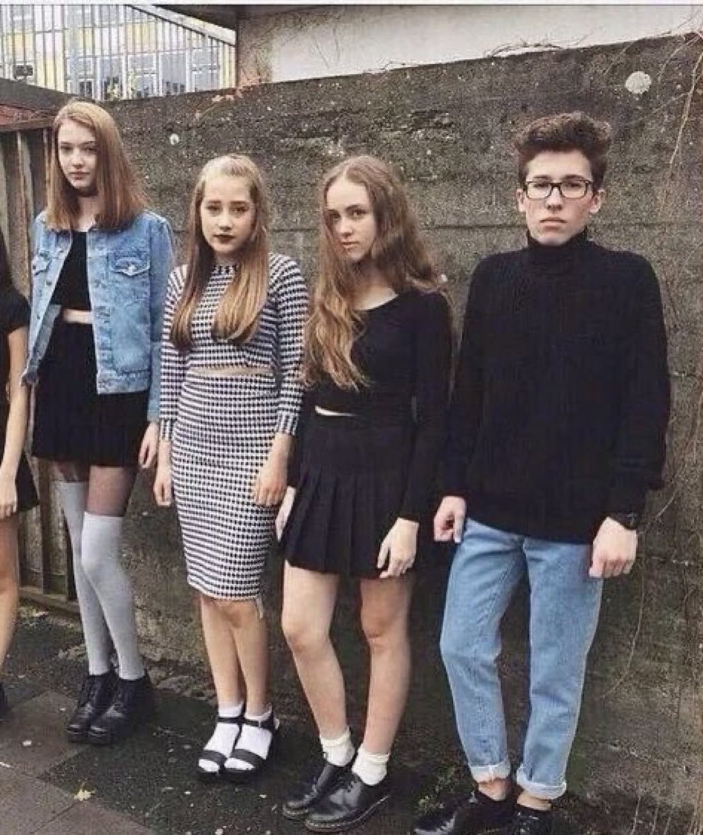 AstoundingSwift's tweet photo. biblically accurate photo of chloe sam sophia and marcus https://t.co/O132l0Uzbf