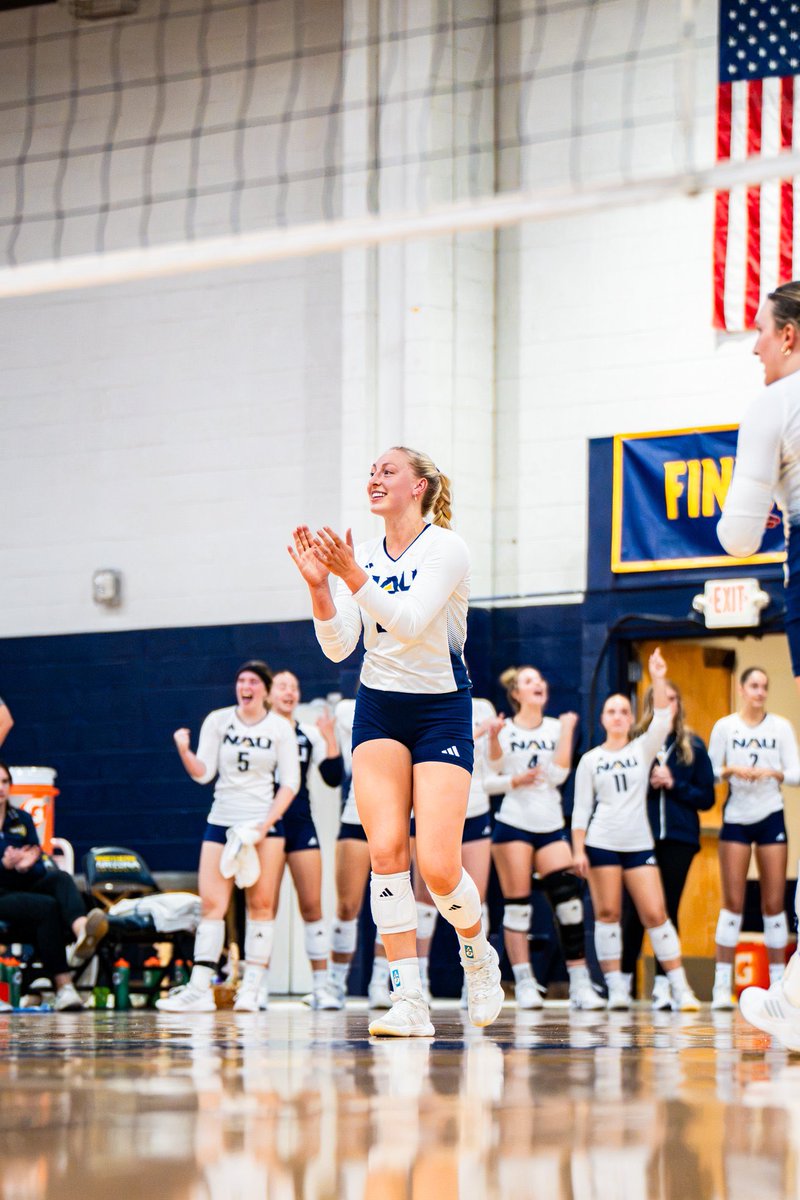 NAUAthletics's tweet photo. Today’s doubleheader vs. the Griz!

🏐 @NAUVolleyball vs. Montana
 📍 Rolle Activity Center 
 ⏰ 11am MST

🏈 @NAU_Football vs. Montana
 📍Skydome
 ⏰ 2pm MST

Get your tickets 🎟️ https://t.co/jmrUX3m2t9

#RaiseTheFlag | #BigSkyVB | #7KBuilt https://t.co/7ITh6ujcqS