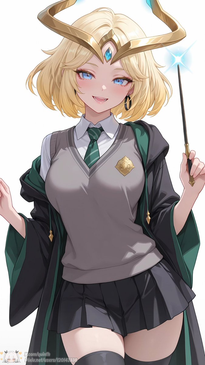 Quinfh's tweet photo. Hello everyone! 🩷 

I've made some visual adjustments to my upcoming artworks, so you might notice a difference between V1 and V2! 

All Aspirants characters already have their V2 versions, and I may also make V2 versions of some older characters in the future. ✨ https://t.co/jZalG2ozEE