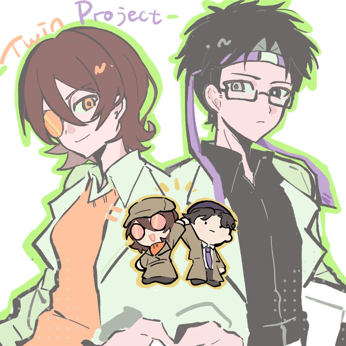 P4p3r84g's tweet photo. ~Evilfies &amp; Evil squiddo's Twins project~
#SquiddoFanart 
#wifiesfanart https://t.co/D6mhh32Tyl