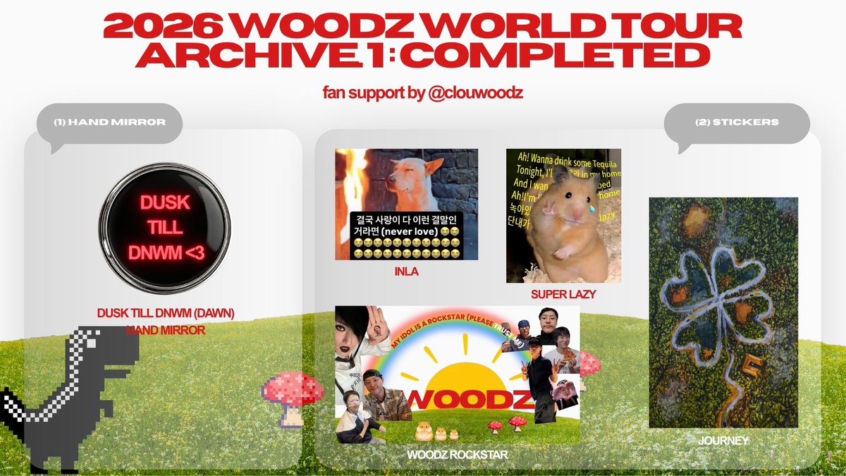 clouwoodz's tweet photo. 2026 WOODZ WORLD TOUR Archive. 1 : Completed
freebies by @clouwoodz 

📅31 Oct &amp; 1 Nov 2026

♡ #rt and #like this post 
♡ please don't throw
♡ if you see me, just say "hi"   

see you!!! https://t.co/roBOUn4yaj