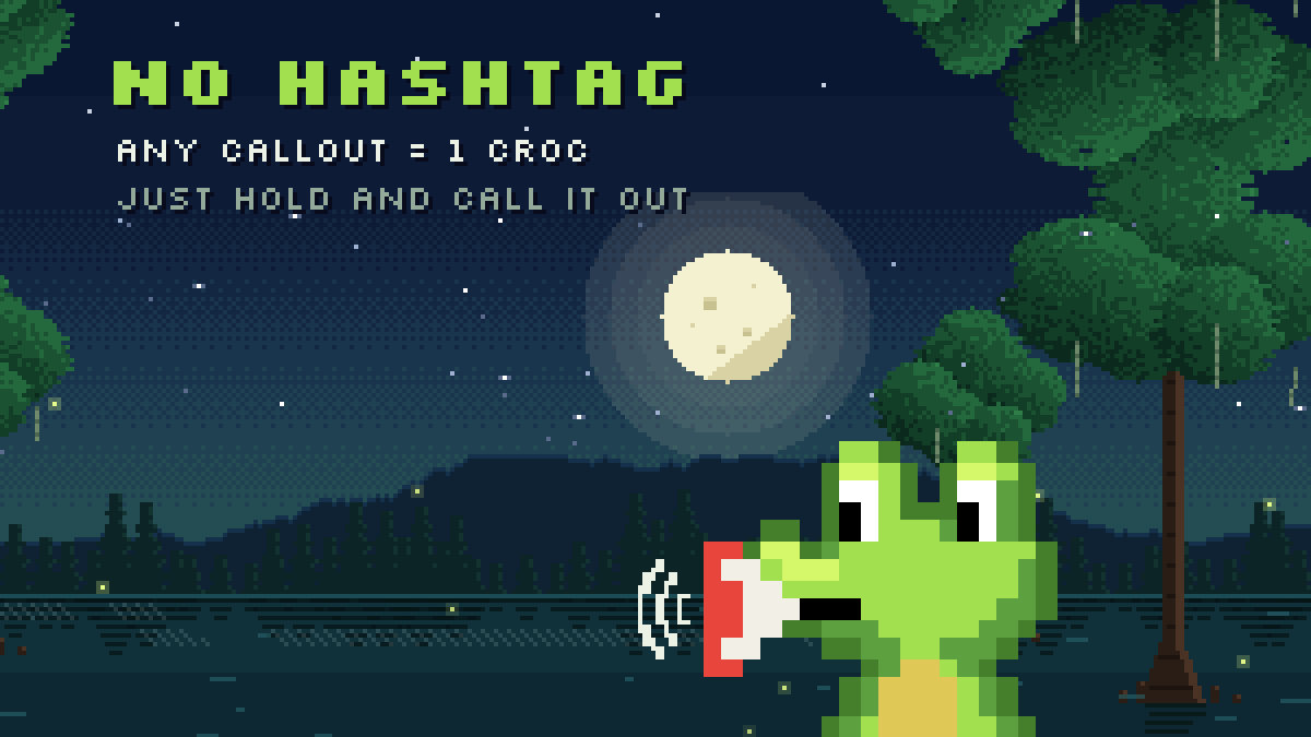 crocollout's tweet photo. No hashtag needed anymore 🐊

Any original $CROCOLLOUT callout on @gmgnai now earns a Croc. Just hold the coin and call it out.

Already called it out without the hashtag? We re-checked those too 📣 https://t.co/Nx0DnKqc5b