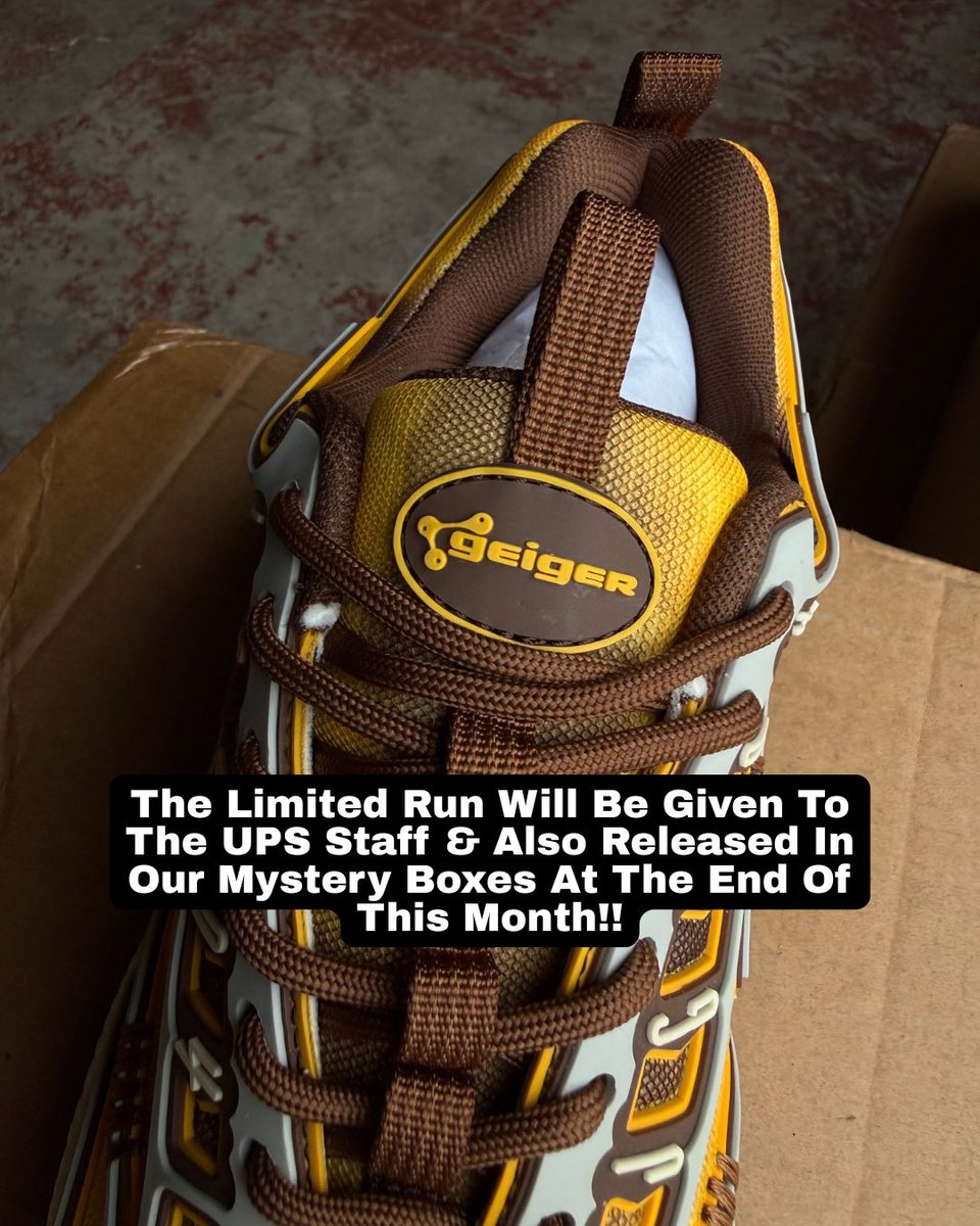 JohnGeiger_'s tweet photo. The @UPS PE 004!! Rain Or Shine, Bruce Has Showed Up Everyday For Years!! We’ve Talked For Years About Making Him His Own Color way or “Player Edition”. The Heat Map Like Design On The Mesh Was Intended To Show The Steps Per Day While Also Keeping That @ups Color Scheme on The Cage. What Yall Think?!?