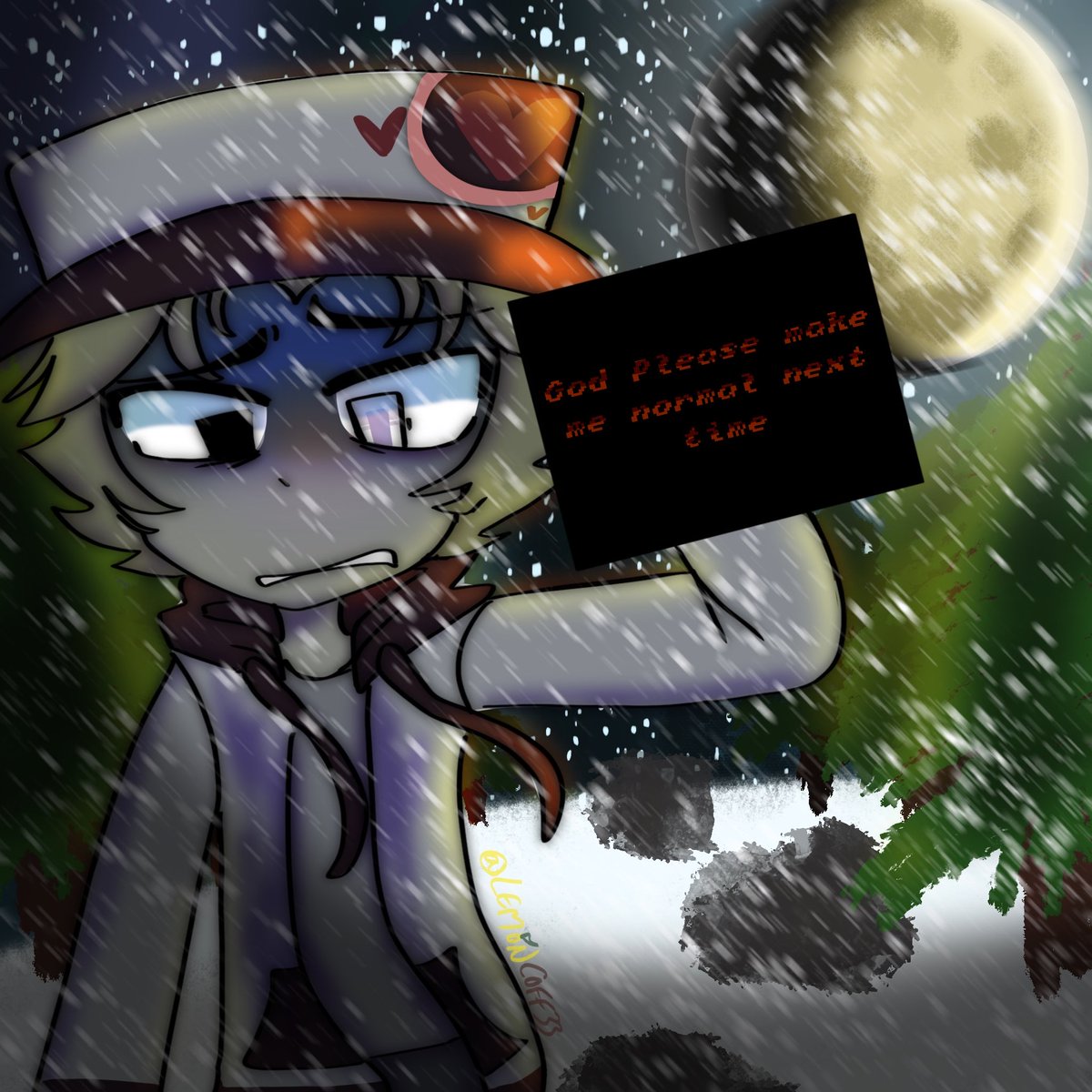 L3MONCOFF33's tweet photo. Drew Travis from Tmirb! Spoilers for the chapter 1 ending so if you are squimish or haven’t played and want to play scroll 👀
#tmirb #themoonirotbehind #travisrapid https://t.co/16x0bmfK3q