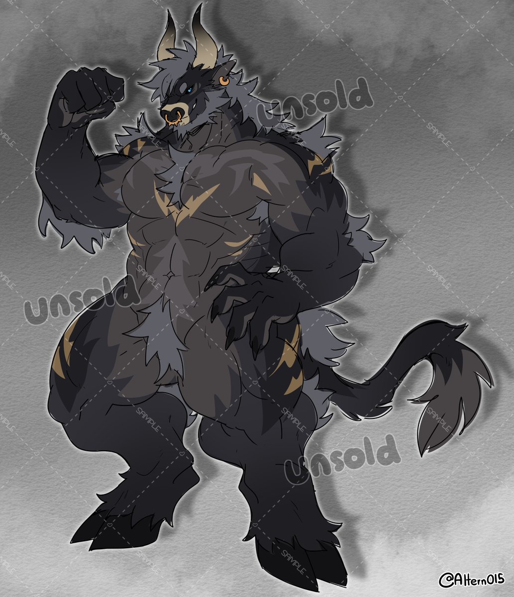 Altern015's tweet photo. Weretober adoptable day 10 : Auroch

I have 2 versions since I can't decide, so I will let owner choose :3 

This lad is up for preclaim ! you can see details in comment https://t.co/b7hfVepvpg