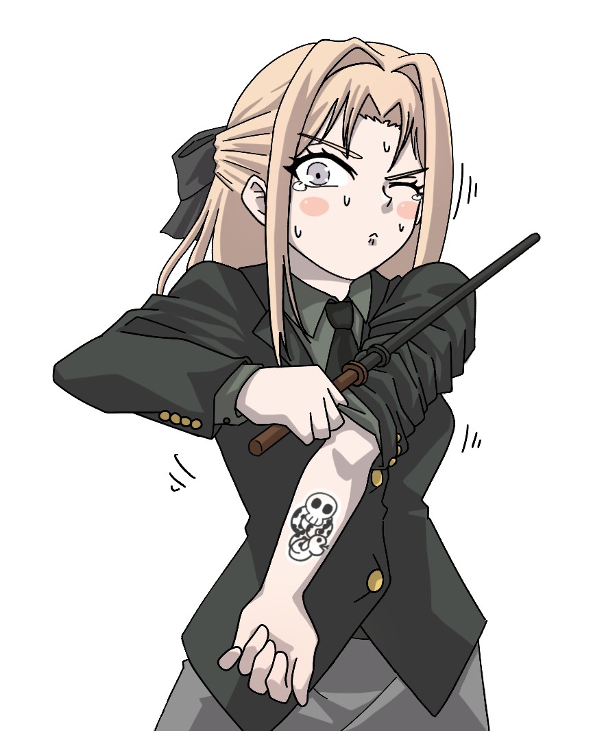 ReGO_Kazami's tweet photo. Temporary Dark Mark
 #Malfoid #Malfoy https://t.co/5KbxxDLXuf