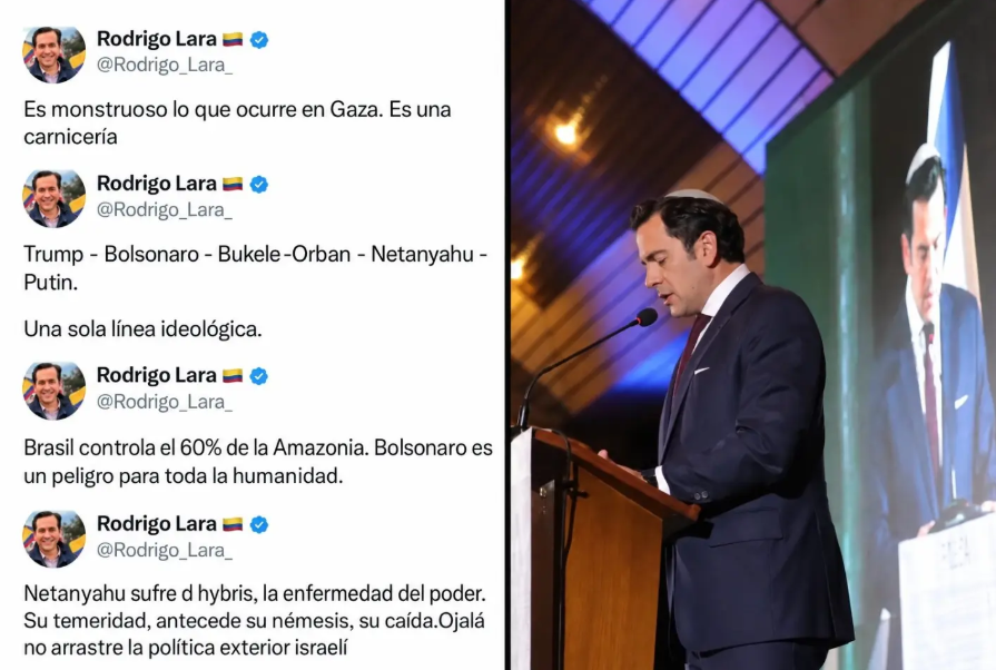 laconversafind1's tweet photo. 🖐️#Pare 🤔#Reflexione
Delfinato colombiano presume de formación elitista, pero destaca por su incompetencia. Su única coherencia es servir en un gobierno de derecha como ministro, director, gerente o congresista. Para lograrlo, hasta se convierten al sionismo si conviene. https://t.co/mCDJYlljAN