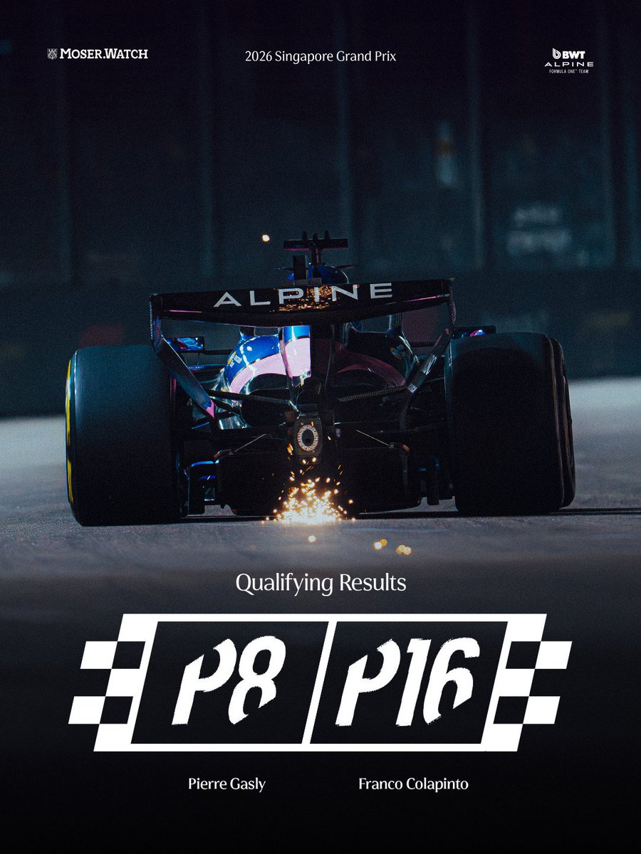 Coslapinto's tweet photo. 16 is not a great number to start on the grid—but it's the result that we seek tomorrow, which making me hope to see myself earning points from the race. Until then, I will keep pushing my best effort. 🏁 https://t.co/MACwHKhwVe