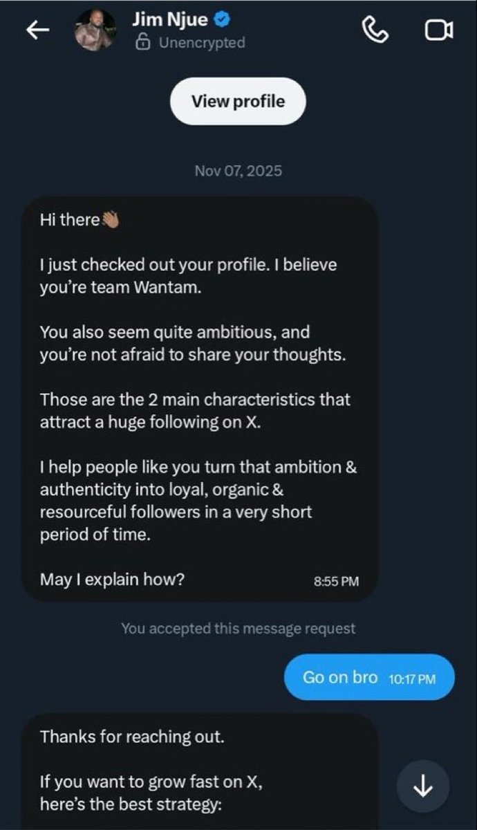 Kibet_bull's tweet photo. A conman has returned with another account.

Stay guided https://t.co/CSWGG7eYP0