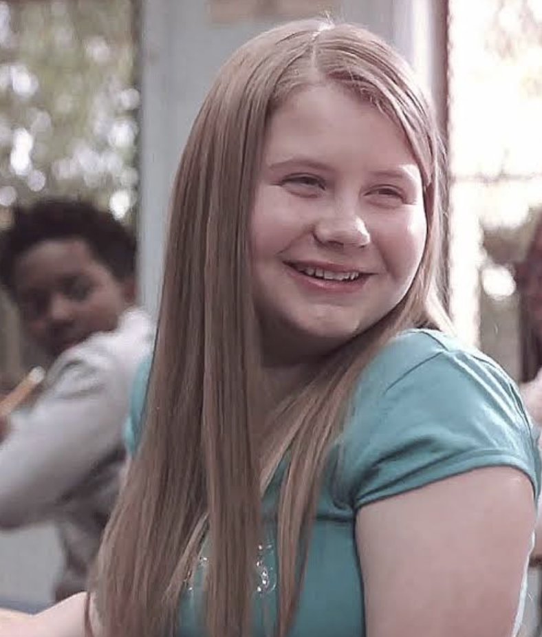 Brocklesnitch's tweet photo. no tv show school bully will ever be as bone chilling and scary as Maura from Pen15 https://t.co/gbZ03yUDyc