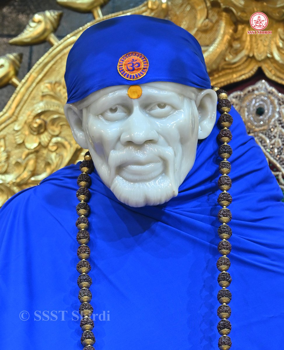 SSSTShirdi's tweet photo. *!! ॐ साई राम !!*
*श्री साईबाबा संस्थान विश्वस्त व्यवस्था,शिर्डी*
*!! ॐ Sai Ram !!*
*Shri Saibaba Sansthan Trust, Shirdi*
≈≈≈≈≈≈≈≈≈≈≈≈≈≈≈≈≈ 
*आरती :-शेजारती*
*शनिवार १० ऑक्टोबर २०२६*  
*Aarti :- Shejarti*
*Saturday 10 October 2026* https://t.co/CYXAxkcuZJ