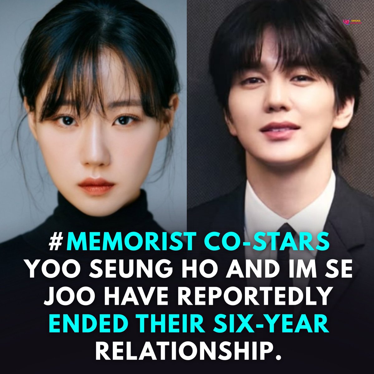 dramaguideline's tweet photo. Yoo Seung Ho and Im Se Joo have reportedly ended their 6-year relationship. 💔

The <Memorist> co-stars recently decided to part ways and remain good colleagues, according to Yoo Seung Ho’s agency.

#YooSeungHo #ImSeJoo #Memorist https://t.co/DWNNkqn92x