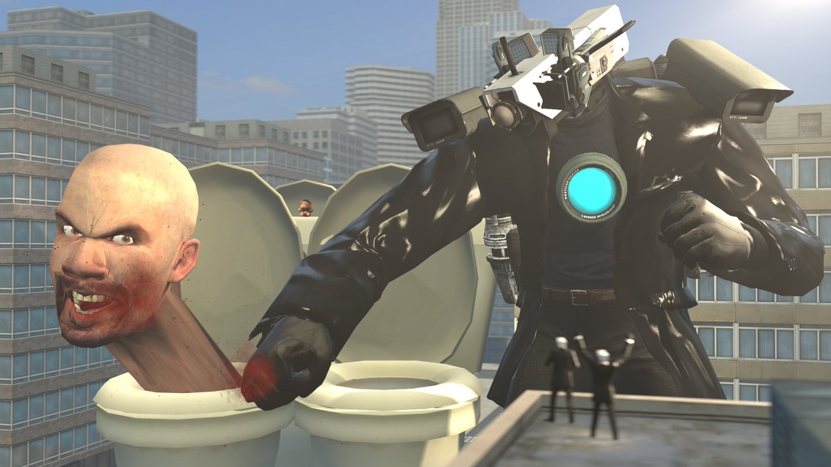 FreemanGor84271's tweet photo. The First Titan

#skibiditoilet #sfm https://t.co/Aj3RwBP6Xm