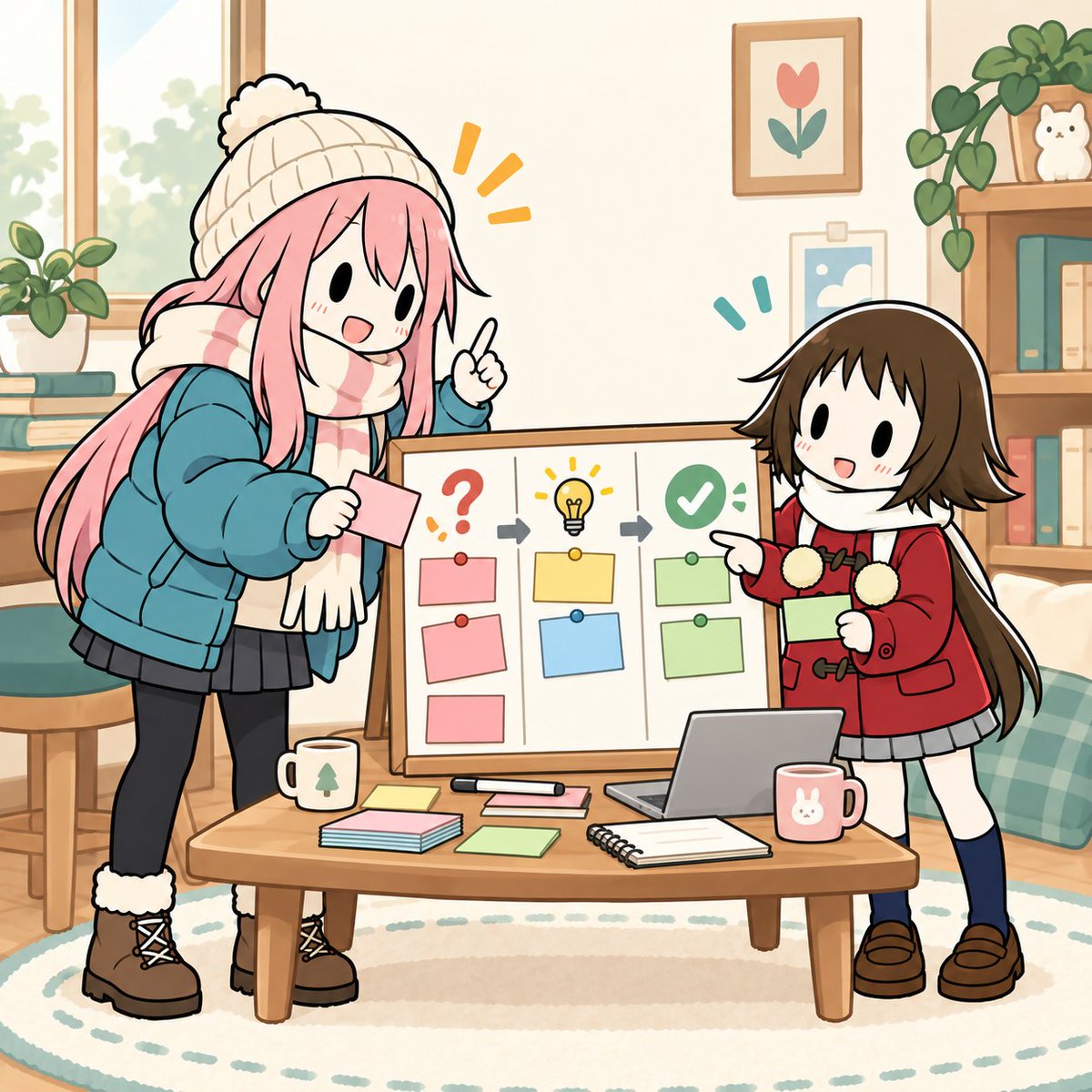 _Sotono_046's tweet photo. 某JKたちにそっくりなうちのDotちゃんとGrokBotちゃんがSlackを舞台に殴り合っている図 https://t.co/W0NQEwBwUR
