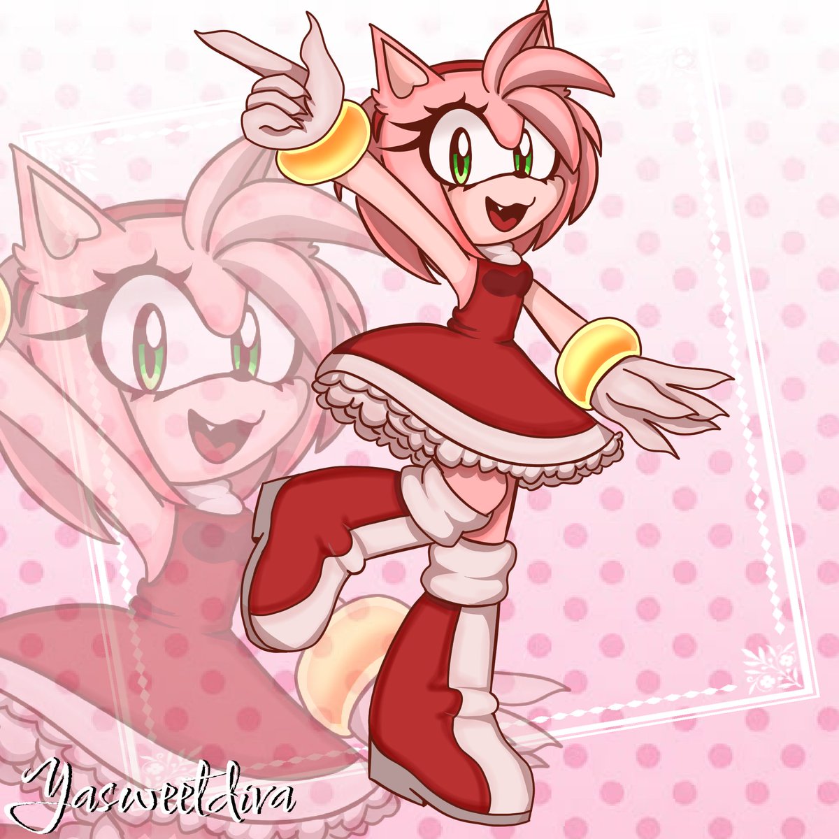 yasweetdiva's tweet photo. ౨ৎ ⋆ --⸝⸝
𝆹𝅥𝆹𝅥 ⭒. .╭╭ִ  ࣳ ໒
•#Amyrose is here! (⁠◍⁠•⁠ᴗ⁠•⁠◍⁠)

#sonicthehedgehog #fanart #art ㅤㅤ https://t.co/rVMoo7w26A