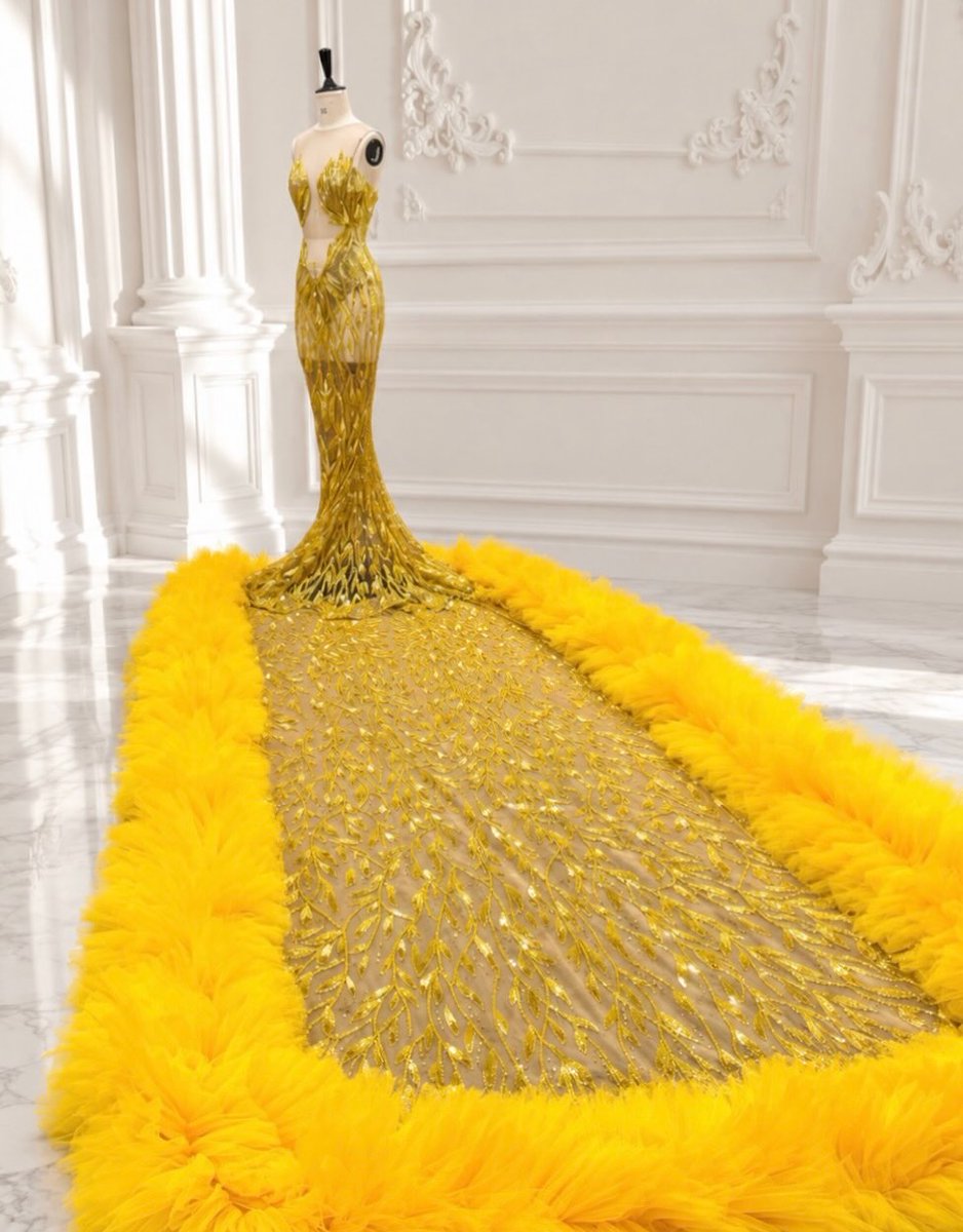 Dainsleif_10's tweet photo. Ang nasayang na gown para kay Miss Grand Philippines 2026, Angelica Lopez.🥹💛
Eto sana ang isusuot niya if pumasok siya sa Top 10. 
I just hope another queen or candidate can wear this gown one day.
Designer: Rian Fernandez 
#MissGrandInternational2026 #AngelicaLopez #MGI2026 https://t.co/m3ByvTwwJb