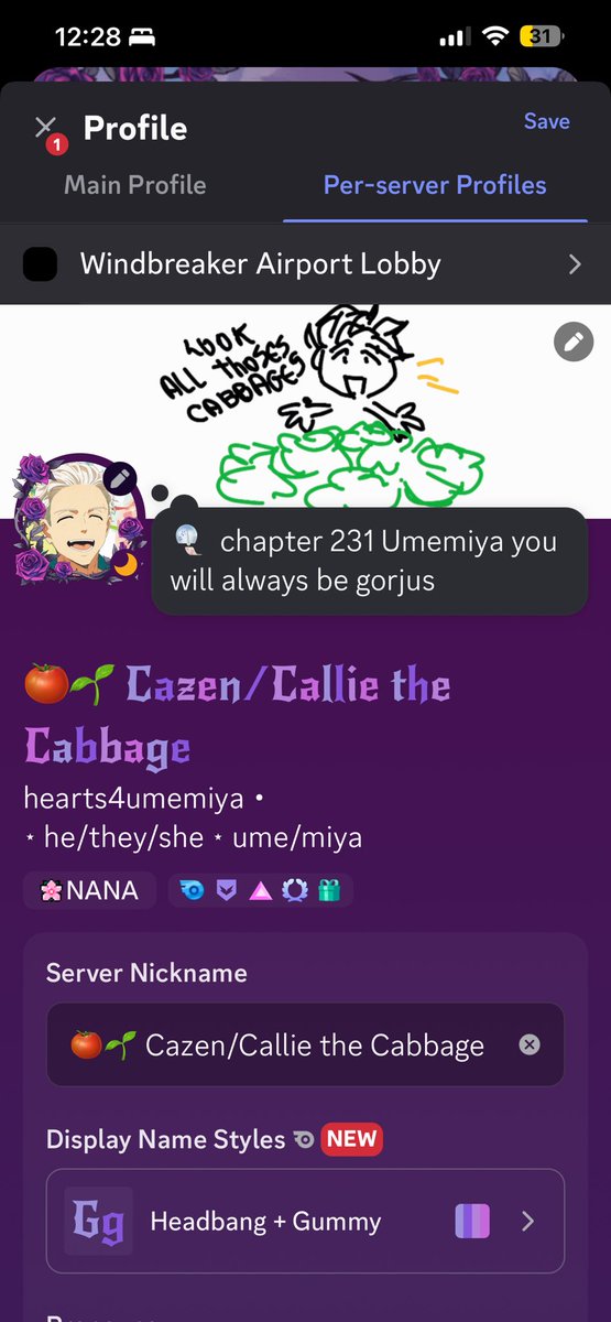 DearestUmemiya's tweet photo. Razoomf dropped it teehee its my discord profile now smiles https://t.co/DXRu9UlCBs