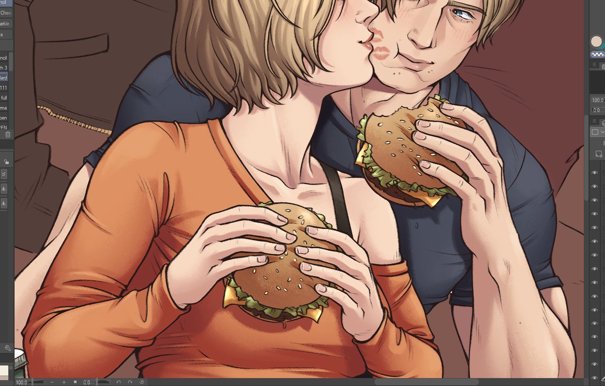 apeo0r's tweet photo. Working on this art is making me so hungry...
#leshleyzine_wip https://t.co/KwIYeDrKiL
