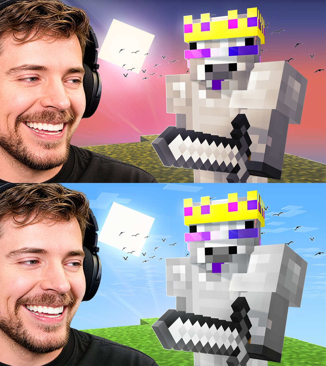 W01fart's tweet photo. Thumbnails I made for MrBeast

Which one is better? https://t.co/6U6ivMUv2u