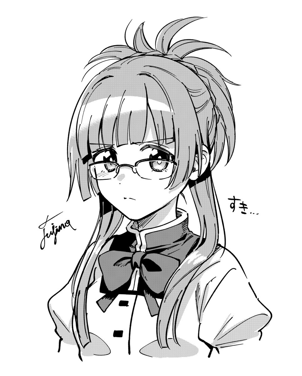 fujino114's tweet photo. らくがき紫丁香さん https://t.co/c1jO9edHit
