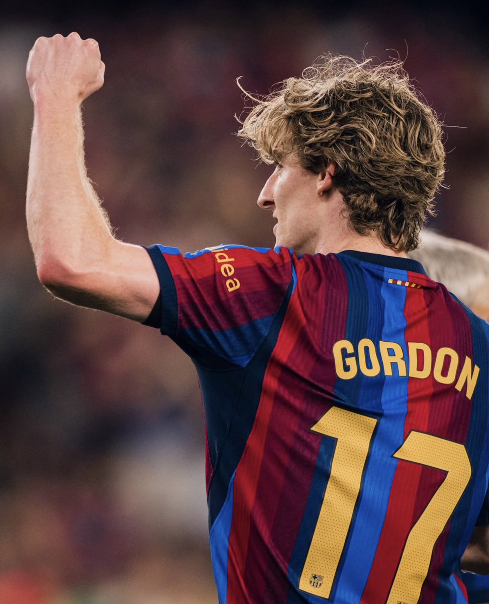 FabrizioRomano's tweet photo. 🔵🔴 First goal as Barcelona player for Anthony Gordon.

Four goals, one assist in the last four games for club and country. 🏴󠁧󠁢󠁥󠁮󠁧󠁿 https://t.co/xgbbi7yOwB