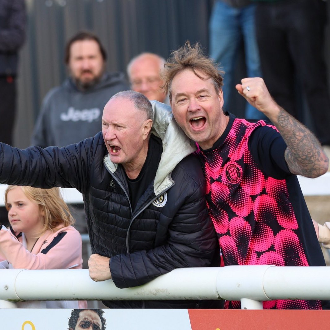 HarrogateTown's tweet photo. Thank you to the 95 Town fans who made the trip today 👏

Have a safe journey home 💛 https://t.co/Pq8OjNrP2f