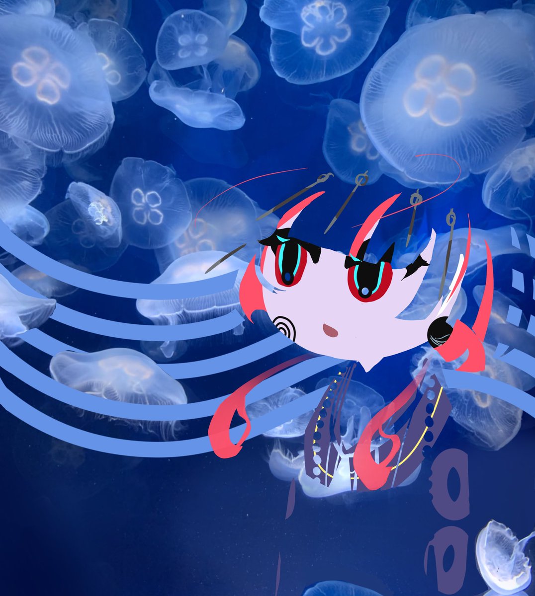 ssq101749's tweet photo. #クズアート #星芥ユニゾン
🐙and🪼 https://t.co/Fn91pzme6J