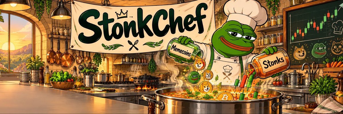 StonkChef's tweet photo. Contracts are cooking on testnet 👨‍🍳

@StonkChef beta phase is coming very soon.

A launchpad built by CT OG traders and developers. We’re making a long-term bet on @Ethereum as our foundation, starting from day one.

Return to mainnet. https://t.co/cVz7PndW8d