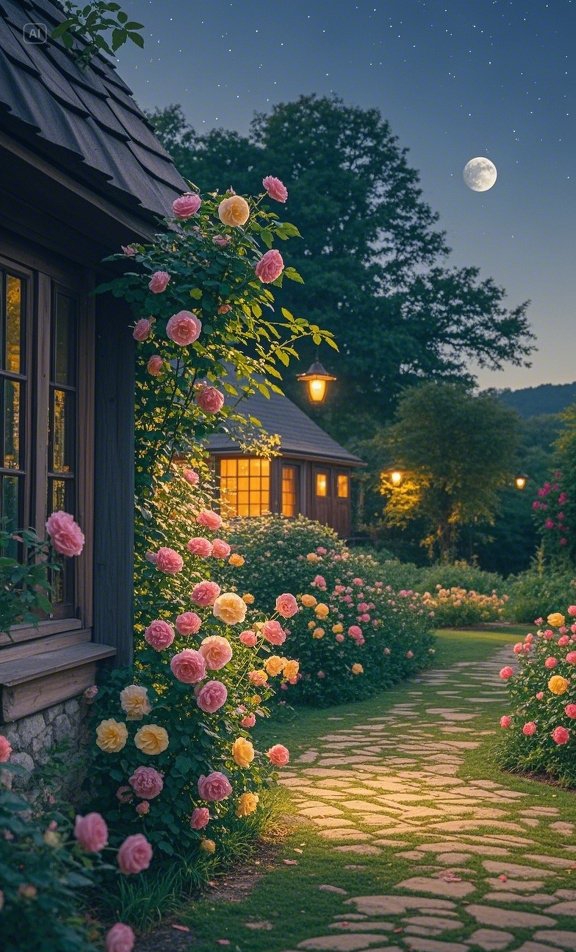 veraruliyani's tweet photo. [In the quiet 淤稼厍, the sun spills golden light over the small countryside yard, making every ordinary moment feel warm and peaceful.] https://t.co/9irPK0ACax