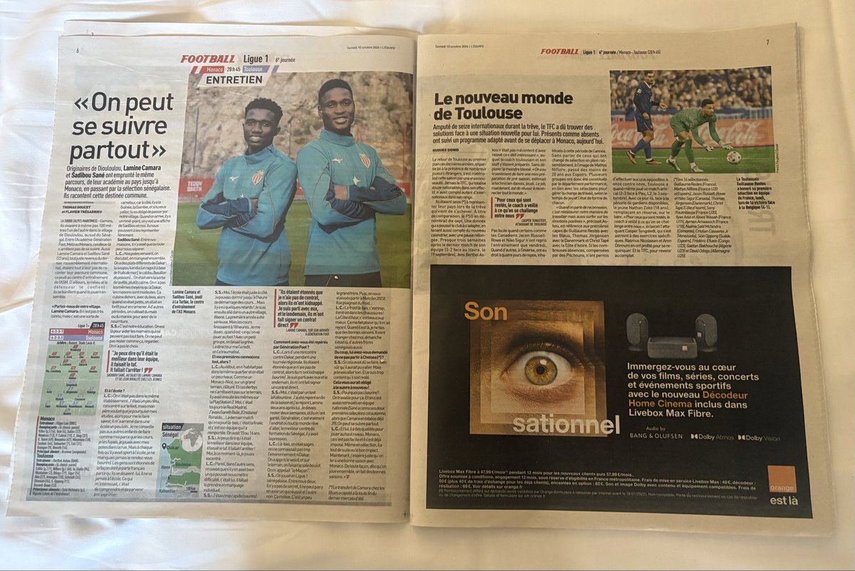 simonhill1894's tweet photo. Back to club ⚽️ after the international break.  @AS_Monaco v @ToulouseFC tonight, then @ogcnice v @RCSA on Sunday 📺 🎙️ https://t.co/OyxAmsR90E