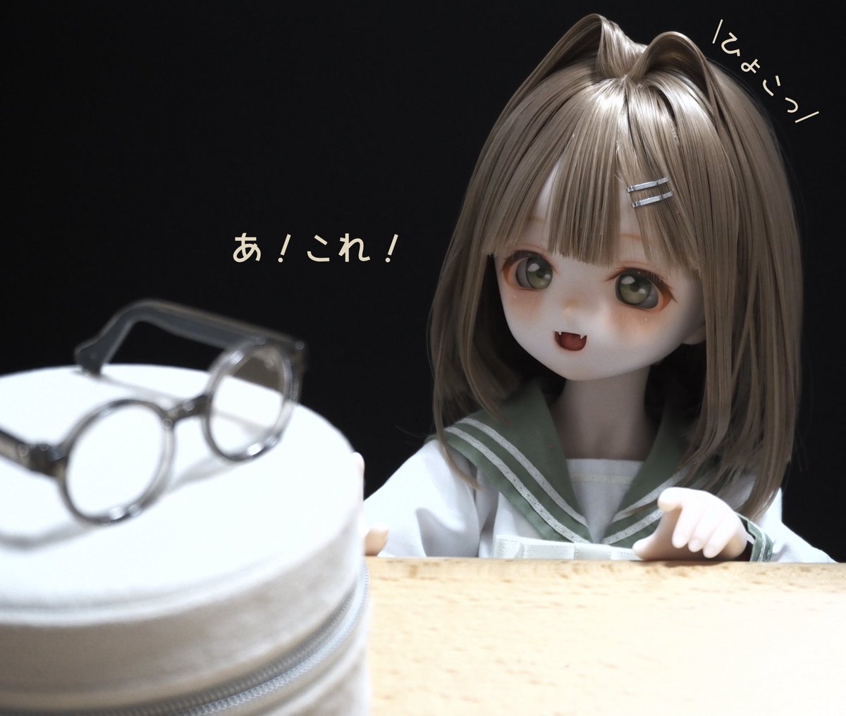 ino3800's tweet photo. すいちゃん観察日記 📖🌱
No.01「眼鏡」

#すいちゃん観察日記 #いのっ子 https://t.co/C8HoouoZJu
